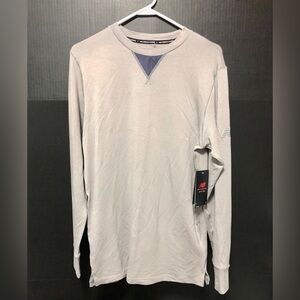 🌅New Balance Gray Q Speed 1ntro Long Sleeve Shirt